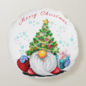 Coussin de Noël Gnome Round (Dos)