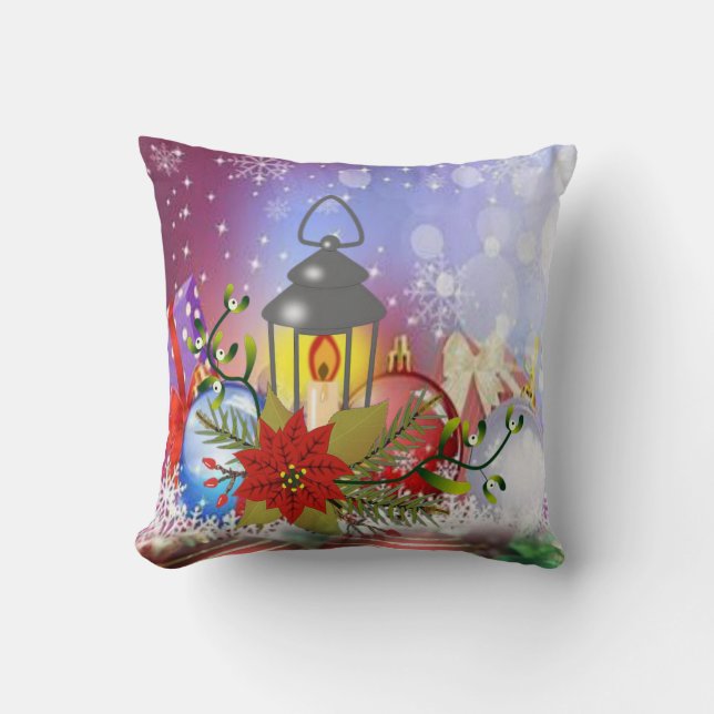 Coussin de Noël jeté (Recto)