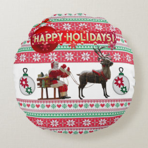 Coussin de Noël, Joyeuses fêtes