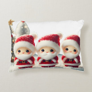 Coussin de Noël Joyeux et Lumineux
