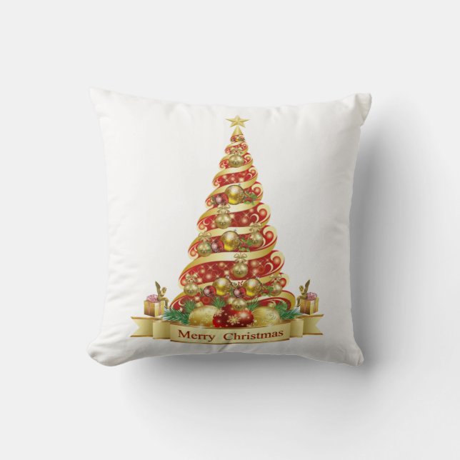 Coussin de Noël, Joyeux Noël (Recto)