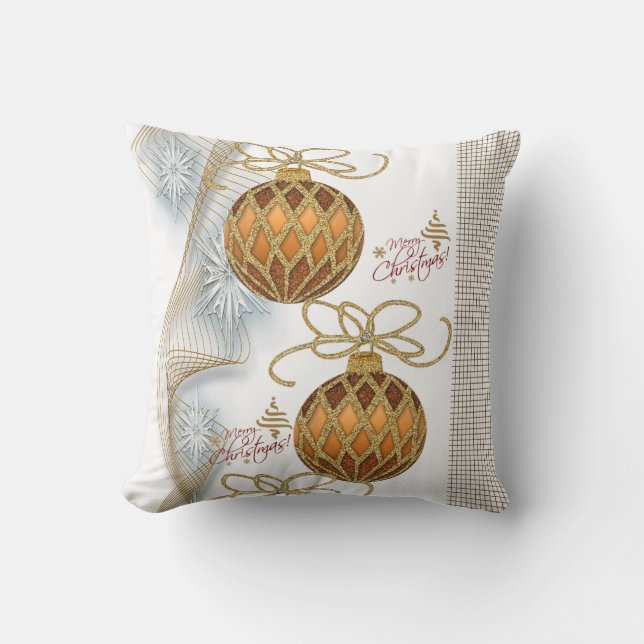 Coussin de Noël, Joyeux Noël (Recto)