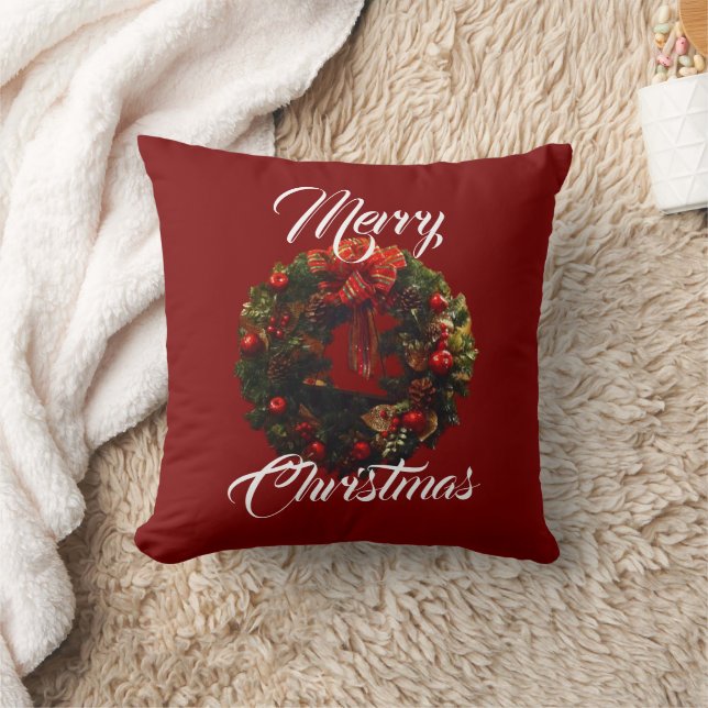 Coussin de Noël "Joyeux Noël" (Couverture)