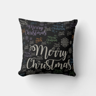Coussin de Noël, Joyeux Noël