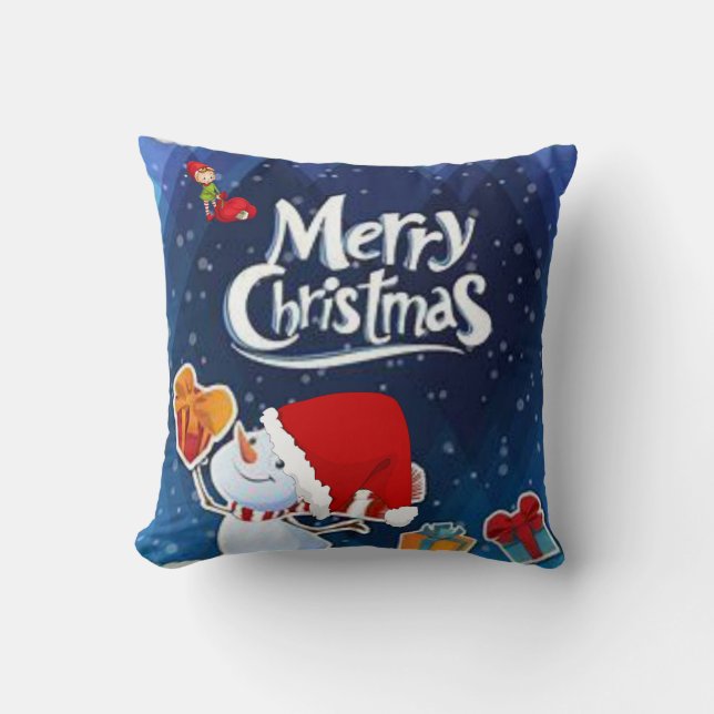Coussin de Noël, Joyeux Noël (Recto)