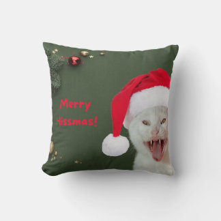 Coussin de Noël Joyeux voeux Hissmas