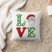 Coussin de Noël Love Père Noël (Couverture)