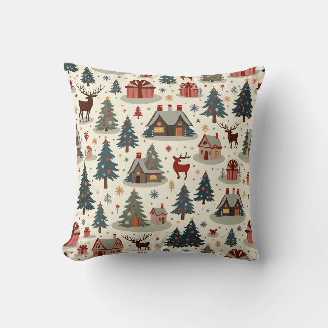 Coussin de Noël mignon (Recto)