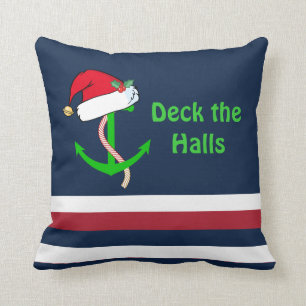 Coussin de Noël Nautique