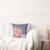 Coussin de Noël, Noël rose