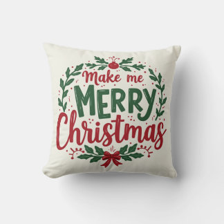 Coussin de Noël qui transmet l'amour et le bonheur