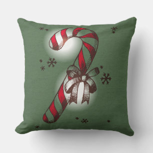 Coussin de Noël sucre de canne/Linge de colombe