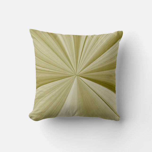 Coussin de noeud de pincement de vert olive (Recto)