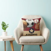 Coussin de nom personnalisé All-Star Sports (Chaise)