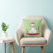 coussin de nom personnalisé pour chat mignon (Chaise)