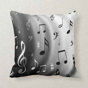 Coussin de notes de musique