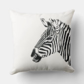 Coussin de Nursery - Zèbre (Verso)