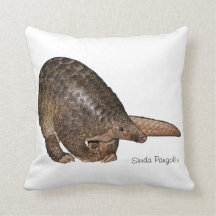 Coussin de Pangolin de Sunda