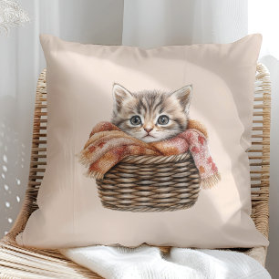 Coussin de panier confortable - Édition crème chau