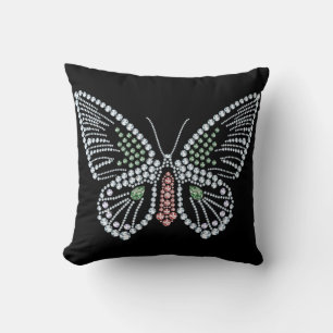 Coussin de papillon bijoux design