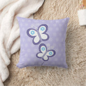 Coussin de papillons violets (Couverture)