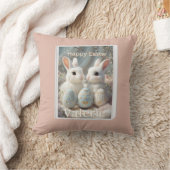 Coussin de Pâques personnalisé (Couverture)