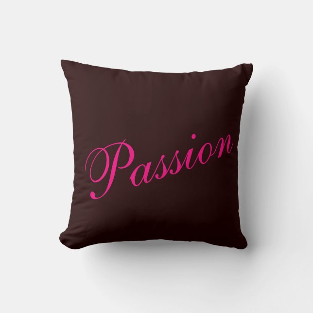 coussin de passion pour la décoration (Recto)