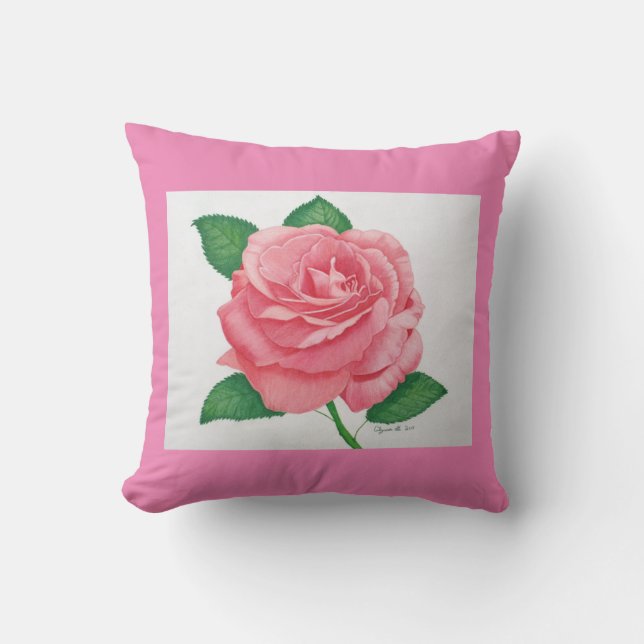 Coussin de passion rose (Recto)