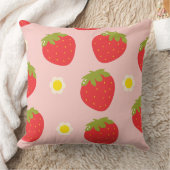 Coussin de pâte de fraise rose | Mignon anime kawa (Couverture)