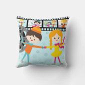 Coussin de patinage photo personnalisé (Verso)