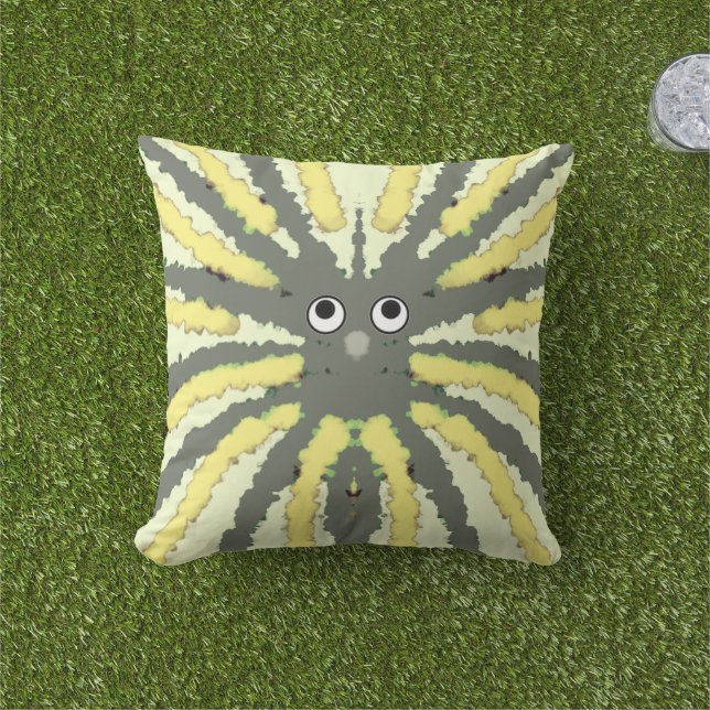 Coussin de pattes d'araignée funky (Herbe)
