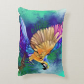 Coussin de perroquet coloré (Dos(Vertical))