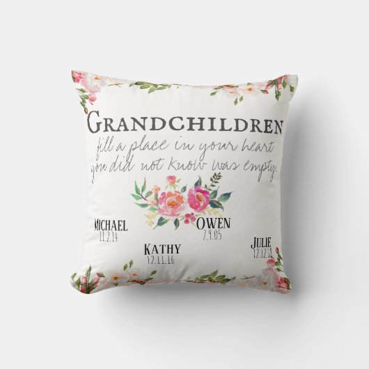 Coussin de petits-enfants (Recto)