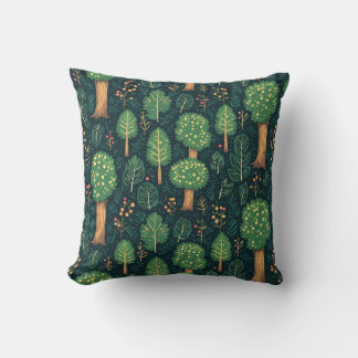 Coussin de pilliow en forêt