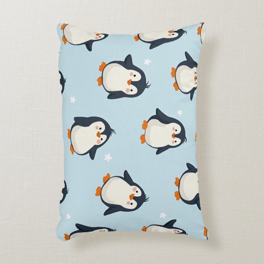 Coussin de pingouin mignon 3 (Devant(Vertical))