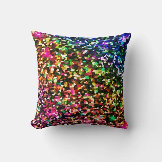 Coussin de pixels colorés (Recto)