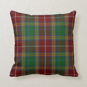Coussin de plaid de tartan de Baxter de clan