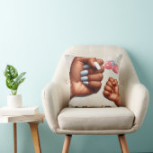 Coussin de Poing de Maman et Bébé – Lien d'Amour M (Chaise)