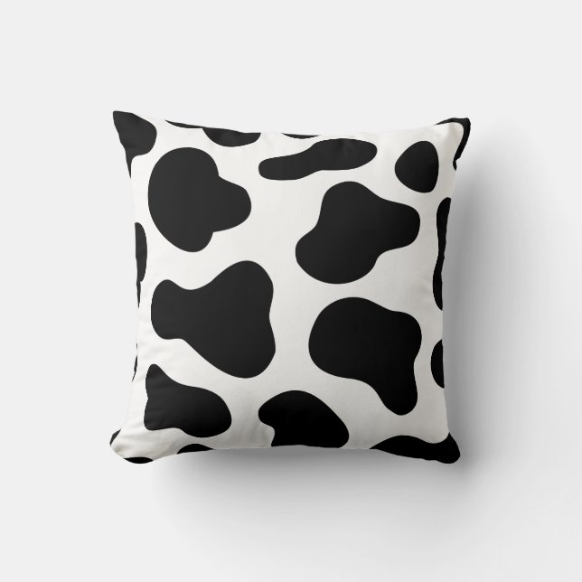 Coussin de points de vache mignon (Recto)