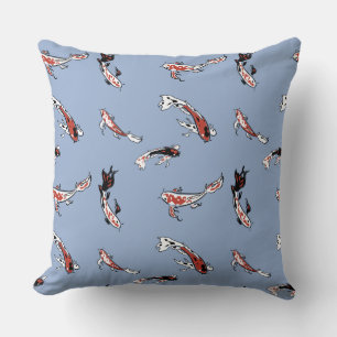 coussin de poisson koi