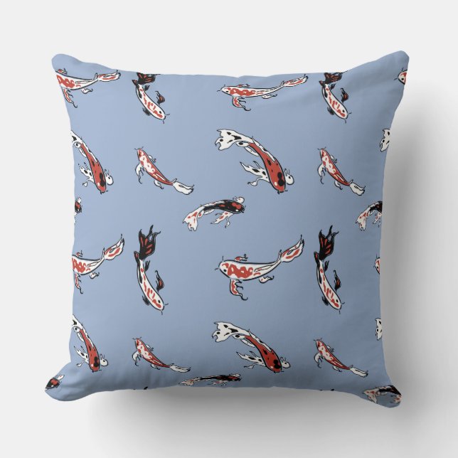 coussin de poisson koi (Recto)