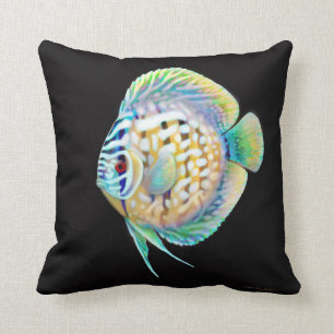 Coussin de poissons d'aquarium de Cichlid de