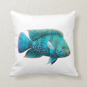Coussin de poissons de Cichlid de Carpintis le