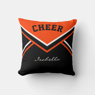 Coussin 📣 de pom-pom girl en Orange