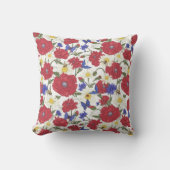 Coussin de Populaire Fleur de prairie (Recto)
