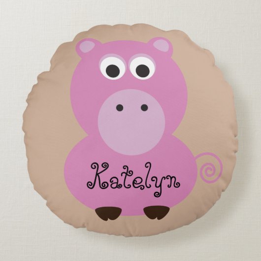 Coussin de porc rose (Devant)