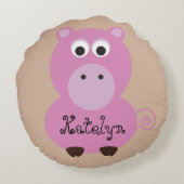 Coussin de porc rose (Dos)