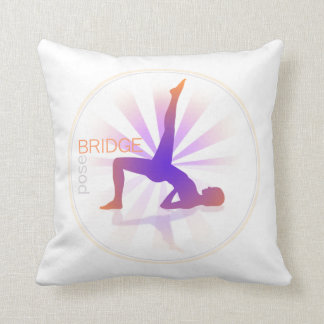 Coussin de pose de yoga (pose de pont)