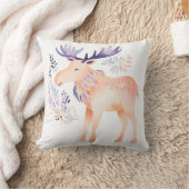 Coussin de pouponnière d'orignal sur mesure Design (Couverture)