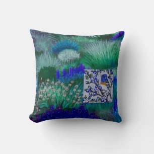 Coussin de prairie bleue de Lazuli